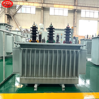 Transformateur de puissance immergé dans l'huile triphasé à bobine toroïdale S11 200 KVA 400KVA 630KVA 11Kv 6KV, abaisseur de tension 11kv
