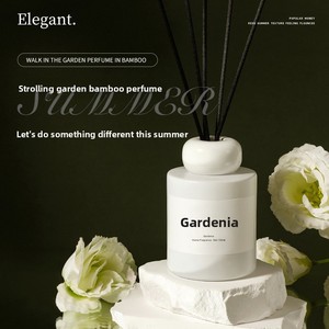 Diffuseur de parfum sans flamme en rotin, huile essentielle, parfum d'intérieur, chambre, désodorisant longue durée pour toilettes - Product Image 2