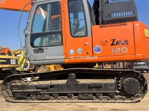 Excavadora Hitachi ZX120 de segunda mano original de 12 toneladas usada en Japón, excavadora usada Hitachi a precio barato - Product Image 6