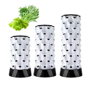 Customized Automatic Water Circulation Hydroponic Tower Plants Aeroponics Growing System