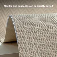 Pierre flexible en chanvre tissé, flexible, douce, fibre de ciment modifiée, ignifuge, imperméable, design moderne, mur décoratif