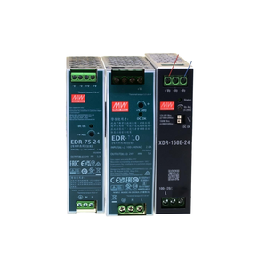 Convertisseurs AC-<span class=keywords><strong>DC</strong></span> MEAN WELL, alimentation industrielle à découpage <span class=keywords><strong>12V</strong></span> 5A, entrée <span class=keywords><strong>220V</strong></span>, <span class=keywords><strong>transformateur</strong></span> sur <span class=keywords><strong>rail</strong></span> <span class=keywords><strong>DIN</strong></span> XDR-75E-12 - Product Image 1