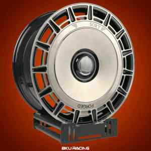 Jantes Bku forgées 5x120 pour <span class=keywords><strong>Rolls</strong></span> <span class=keywords><strong>Royce</strong></span> Phantom Cullinan Ghost Wraith <span class=keywords><strong>Dawn</strong></span>, jantes de 19 à 24 pouces, jantes en alliage concave argentées personnalisées - Product Image 3