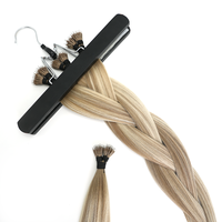Extensions de cheveux humains Lanmuse Nano Ring, 100% cheveux vierges Remy russes, pointe nano invisible sans couture pour salon, vente en gros