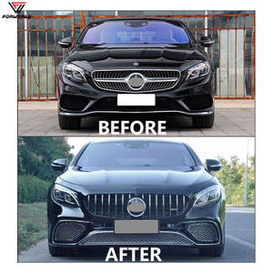 Manufacturing Source Kit de carrosserie de pare-chocs avant et arrière pour <span class=keywords><strong>Mercedes</strong></span> Benz S <span class=keywords><strong>Coupé</strong></span> W217 C217 2013-2020 à <span class=keywords><strong>AMG</strong></span> S65 S63 - Product Image 2