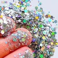 Haute Pigment lâche miroitant poudre de paillettes de qualité cosmétique pour le corps paillettes fard à paupières brillant à lèvres Nail Art