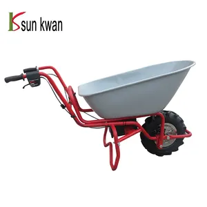 Máy Xúc Lật Điện Mini Công Suất 120Kg Của Trung Quốc Máy Xúc Lật Mini Xe Cút Kít Chạy Điện Kèm Lốp Xe Đẩy Vật Liệu Xây Dựng Cát Mini