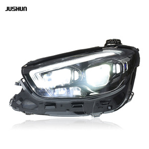 Kit de phares LED JUSHUN pour Mercedes-Benz Classe E W213, mise à niveau avec feux de jour et clignotants - Product Image 2