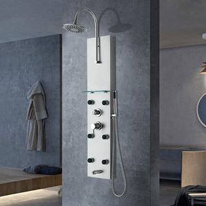 Panneau de douche multifonction de qualité supérieure à prix abordable avec jets, double poignée et cartouche céramique, idéal pour l'hôtellerie - Product Image 2