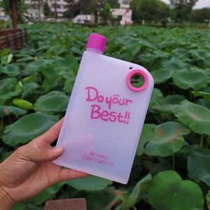 โรงงานผลิตขวดน้ำพลาสติกใสทรงเหลี่ยมแบบพกพาสำหรับเดินทางทุกวัน - Product Image 1