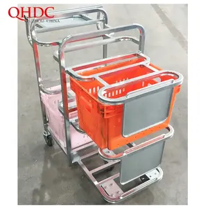 Plank Materiaal Handling Equipment Heavy Duty Cargo Trolley Rolling Utility Winkelwagen Bewegende Objecten Bubble Zak En Houten Pallet Pack