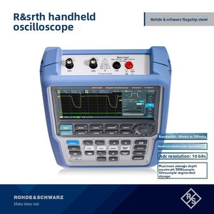 โรห์เดอ ชวาร์ซ RS RTH1004 ออสซิลโลสโคปแบบพกพา 4 ช่องสัญญาณ แบนด์วิดท์ 500M อัตราการสุ่มตัวอย่าง 5G ความละเอียด 10 บิต ขนาด 205x150x65 มม. - Product Image 4