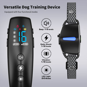 Producto para mascotas TIZE, la más nueva pantalla LED, control de 2600 pies, <span class=keywords><strong>collar</strong></span> de Choque estático, <span class=keywords><strong>collar</strong></span> de entrenamiento para perros con control remoto - Product Image 6