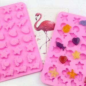 Mini Moldes de Silicona con Forma de Animales Marinos para Chocolate, Gomitas, Resina y Dulces, OEM/ODM - Product Image 2
