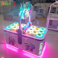 Machine de jeu d'arcade à monnayeur pour enfants : Frappe la grenouille avec un marteau, jeu Whack-a-Mole, pour aires de jeux intérieures