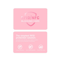 Perlindungan RFID Tipis untuk Dompet dan Tas Pintar dengan Promosi & Penggunaan Belanja untuk Mencegah Pemindaian Kartu Tanpa Kontak