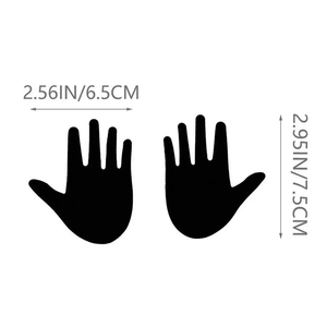 Satin Hand Shape Women Nipple Cover Pasties Sexy Invisible Breast Pasties Adhesive <strong>Boobs</strong> <strong>Stickers</strong> - Product Image 2
