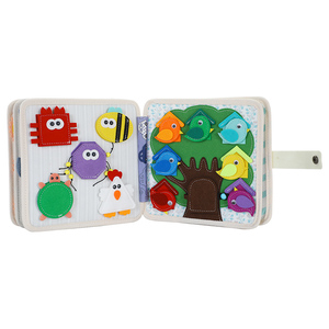 Libro <span class=keywords><strong>de</strong></span> Actividades para Educación Temprana, Diseño Innovador, Libro Sensorial Montessori <span class=keywords><strong>de</strong></span> Fieltro - Product Image 6