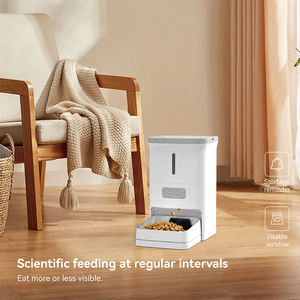 מזין לחיות מחמד חכמה 3.8l מכונת האכלה כמותית לחתולים ולכלבים - Product Image 4