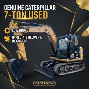 Excavadora Usada Cat 307E2 de 7 Toneladas, Mini Excavadora de Orugas, Original de Japón, 307, Mini Excavadora Pequeña para Jardín y Construcción - Product Image 1