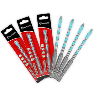 Nhiệm vụ nặng nề 4 lưỡi vonfram thép chéo mũi khoan <span class=keywords><strong>bit</strong></span> răng cưa Lập Dị khoan để khoan gạch bê tông nhanh - Product Image 4