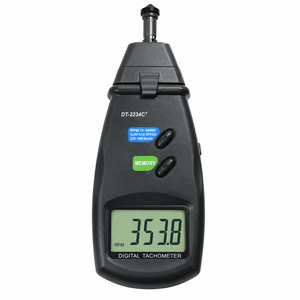 Tachymètre numérique laser EDVANTEST Kusam-Meco KM-2234BL / Compteur de régime sans contact en ABS, origine Inde - Product Image 3