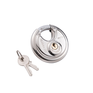 Tự lưu trữ đĩa thép không gỉ lưu trữ Pad khóa ổ khóa chống gỉ chống thấm nước với hai phím - Product Image 2