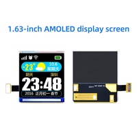 Moniteur LCD de panneau de module d'affichage AMOLED de 1.63 pouces avec écran OLED 320*320 MIPI DSI RGB pour montres intelligentes