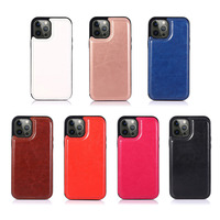 Étui portefeuille de luxe KINGSOUL en cuir avec anneau magnétique, fabriqué en époxy, antichoc en TPU de 1,5 mm, couleur personnalisée