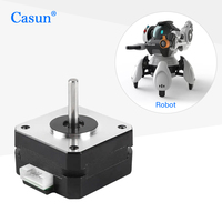 Moteur pas à pas hybride DC Casun NEMA 16 Mini 39*39*25 pour commande CNC, 2 phases, 1,8 degré, certifié ROHS, petite taille