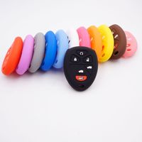 Étui de clé en silicone d'usine pour Buick GL8 Luzun Enclave Regal LaCrosse, housse de télécommande à 6 boutons, accessoire en gros