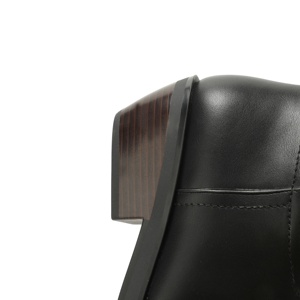 <span class=keywords><strong>Bottes</strong></span> d'équitation pour femmes, hauteur genou, à bout carré et talon épais, style western, pour le quotidien et les sorties du week-end - Product Image 6