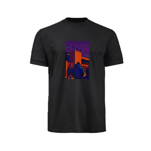 Camiseta Moderna Lisa para Hombre, Cómoda para Uso Diario, Manga Corta, Corte Regular, con Tejido de Punto Suave y Transpirable, Ecológica - Product Image 1