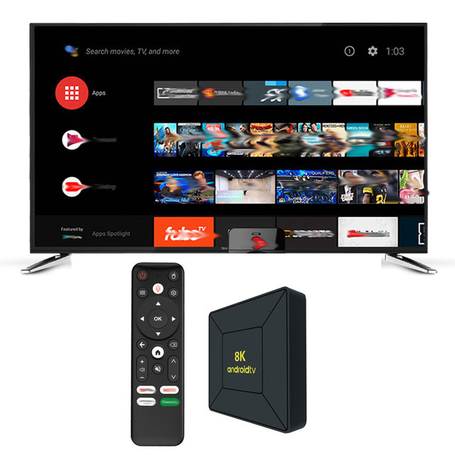 Factory Price Smart Tv Box Itv Android 10.0 Q8  Allwinner H313 Tv Box Set Top Box 2.4G.+5G WIFI+BT5.0