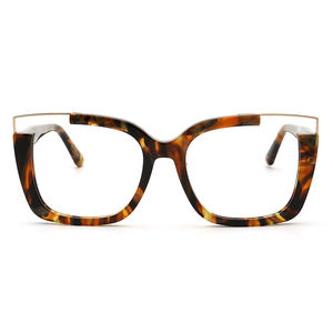 ใหม่หรูหรารูปตาแมวTurtleiseshell Acetic Acidแผ่นกรอบแว่นตาผู้หญิงแว่นตาแว่นตาอ่านหนังสือ - Product Image 2