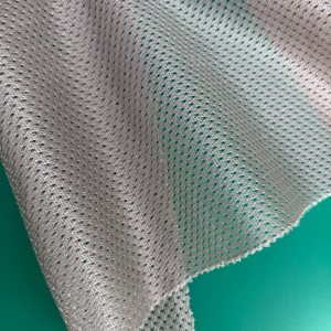 100% Polyester dây rút lưới túi vải bóng đầy sao lưới đàn hồi thấp lỗ thoáng khí kỹ thuật dệt kim cho hàng may mặc - Product Image 6
