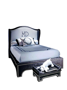 Letto singolo moderno minimalista per cameretta ragazzi, letto imbottito in tessuto con contenitore, per adolescenti, mobili per cameretta bambini - Product Image 5