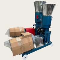 Mini machine de fabrication de granulés pour animaux de ferme (volailles, poissons, porcs, chèvres, bovins, chats) - Machine de granulation d'aliments pour animaux