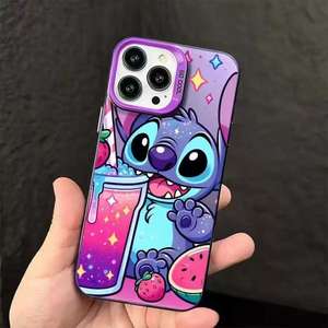 <span class=keywords><strong>Coque</strong></span> de téléphone rigide antichoc à motif <span class=keywords><strong>Stitch</strong></span> de dessin animé, best-seller, pour <span class=keywords><strong>iPhone</strong></span> 11 12 13 14 15 16 17 Pro Max - Product Image 2