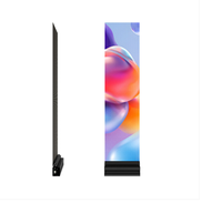 Écran de film LED holographique couleur, adhésif haute transparence pour vitrine, mur vidéo holographique 3D intérieur 4K