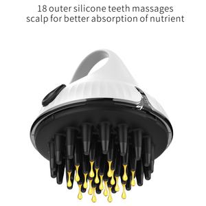 NUEVO Cepillo Masajeador para el Cuidado del Cuero Cabelludo, Solución Anticaída del Cabello, Aplicador en Botella, Peine Masajeador para el Cuero Cabelludo con Compartimento para Aceite - Product Image 1