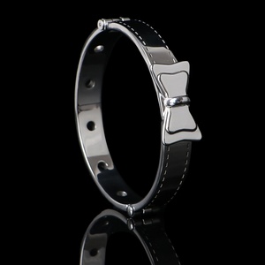 Skin-Friendly Heavy Metal BDSM Cosplay Slave Traction Collars Set Sex Toys Women Bondage <b>Choker</b> Bell Accessories Type SM - Product Image 6