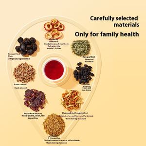 Pékin Pékin Tongrentang soupe de prune aigre pour matière première <span class=keywords><strong>Xiaoxiao</strong></span> sachet de thé magasin phare exclusif aubépine ébène enfants - Product Image 3