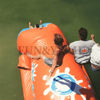 Jouets gonflables pour le lac : Blob de catapulte aquatique gonflable pour sports nautiques et sauts aquatiques