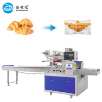 Voedsel Dagelijks Brood Cake Zeep Koekjes Groente Fruit Verpakking Hoge Snelheid Horizontale Voedselverpakkingsmachine