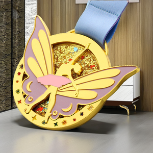 Médailles personnalisées en métal doré Honor Race, gravées et sculptées, pour la natation, le football, le taekwondo, avec votre propre logo, pour les champions prodiges, médailles simples - Product Image 2