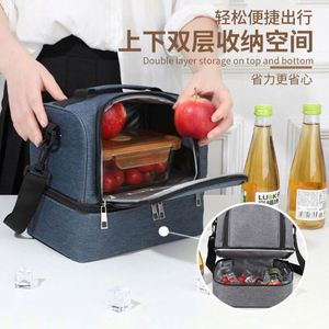 Bolsa Térmica para Almuerzo de Doble Capa con Aislamiento de Lámina de Aluminio, para Almacenamiento de Biberones al Aire Libre, Personalizable para Adultos - Product Image 5