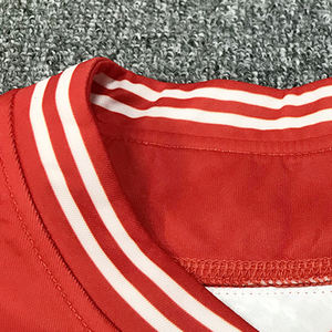 Venta al por mayor camiseta de béisbol en blanco rojo sublimación Impresión logotipo liso personalizado equipo camisetas de béisbol - Product Image 4