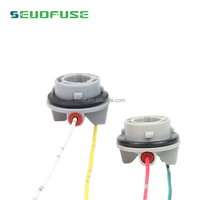 Adaptateur de douille de lampe de voiture 1156 1157 S25 BAY15D, faisceau de câblage, connecteur