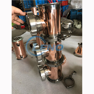 2 "3" 4 "6" 8 "10" 12 "Inch Red Copper Sight Glass Rượu Distiller Cột Phụ Kiện Stiller Sight Glass Relux Tee - Product Image 6